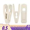 [Personalizado] Grampos de cabide flocados para roupas adultas, cabides de plástico antiderrapantes flocados com grampos de flocagem