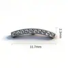 F136 Aleación de Titanio Circonio Blanco Barra Larga Joyería para Piercings Aretes Labret Piercings de Hélice Venta Directa de Fábrica Al Por Mayor en Stock