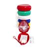 Mascarilla de RCP Boca a Boca Respirador Artificial Simple Mascarilla Válvula Unidireccional Tarjeta de Rescate Reanimación Cardiopulmonar Mascarilla de Emergencia