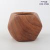 Vaso de cerâmica para plantas suculentas com impressão de transferência de água transfronteiriça com bandeja de bambu Jardinagem nórdica Planta suculenta em vaso Vela aromática para vaso