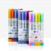 Fábrica Zhongbai resaltador de doble punta logo personalizado OEM personalizado set de colores de bolígrafo de dibujos animados Mark Gouxian