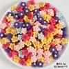Flores Artificiales Mixtas Resina Accesorios Pequeños Hechos a Mano DIY Pegamento de Crema Pegatinas para Refrigerador Accesorios para Zuecos Accesorios de Parche