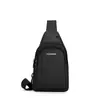 Bolso de pecho cruzado impermeable y resistente al desgaste para hombre, casual, para ciclismo al aire libre, bolso de hombro, bolso cruzado