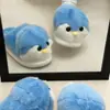 Nuevos Juguetes de Peluche de Pingüino Lindos Estilo Coreano de Invierno, Zapatos de Felpa Cálidos Populares para Interiores y Exteriores para Niñas, Venta al por Mayor