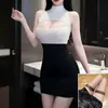 Lencería Sexy, Uniforme de Secretaria Sexy, Falda Ultra Corta Ajustada a la Cadera, Pijama Apasionado, Conjunto de Tentación, Lencería Femenina para Coquetear