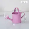 Balde de lata cor de doce, vaso para suculentas, balde de brinquedos, balde de praia, porta-pincéis de maquiagem e canetas, balde criativo para organização de mesa