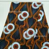 Tecido Estampado Wax Africano Ankara Personalizado, 100% Poliéster 95-110g, Tecido para Roupas e Uniformes Escolares, Pode Ser Estampado com Letras e Logos