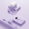 Batería Externa de Gran Capacidad con Carga Rápida, Pantalla Digital, Cable Integrado, Carga Inalámbrica Magnética, Personalización de Regalo Incluida