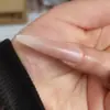 4.0 rubor fino para perro armadura mate punta larga armadura prefabricada para llevar tamaño especial dividido parche arte de uñas semiacabado venta al por mayor