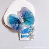 Accesorios para el Cabello de Elsa de Frozen Set de Horquillas para el Cabello para Niñas Horquilla Lazo Corona Horquilla Tocado de Princesa Banda Elástica