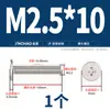 Tornillos de Cabeza Plana Delgada niquelados, de Forma Delgada, de Borde Delgado, Cabeza Plana Grande, Cabeza Plana Negra, Tornillos Phillips, Cabeza Plana M2M3M4M5M6