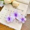 Nova Candy Color Flower Hairpin Grande Ovo Flor Grab Clip Back Head Disc Cabelo Shark Clip Seaside Vacation Acessórios de Cabelo