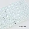 Dongzhou Cristal Transparente Diamante Suelto Súper Brillante Fondo Puntiagudo Accesorios para Uñas Diamante Cubo de Hielo Ovalado Pedrería para Uñas Portátil Venta al por Mayor en Stock