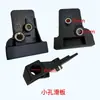 Acessórios de Máquina de Elastano Elástico Yuejian FK168/800 Deslizador Triângulo Quadrado Placa Guia Peças Estampadas