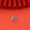 Broche de Recompensa para Aluno do Ensino Fundamental Desenho Animado Texto Insígnia de Metal Pin Inspirador Infantil Pingente de Mochila Acessório Medalha