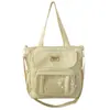 Bolsa de Dolor Simple Versátil de Gran Capacidad Versátil Bolsa de Bebé Transparente 20cm Estudiante Femenina Japonesa de Hombro Cruzado Chic