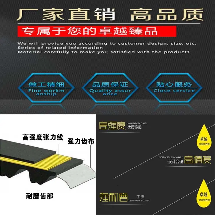 橡胶同步带优势