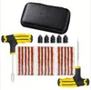 Kit transfronterizo de 22 piezas de tiras de goma multifuncionales, llanta de vacío de PC y herramientas de clavos de goma, combinación de reparación de neumáticos, venta al por mayor del fabricante