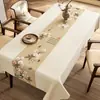 Mantel Estilo Chino, Nuevo Estilo Chino, Impermeable, Resistente al Aceite, Lavable, Mantel Rectangular para Mesa de Comedor, Lujo Ligero, Sensación de Alta Gama, Mantel Modelo Nuevo 2026