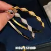 ¡Onda Heng Adornada! Pulsera Rombo de Circonita Chapada en Oro Real de 18k Pulsera de Estilo Minimalista Joyería de Lujo Ligero y Acabado de Alta Gama para Mujeres