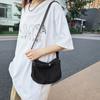 Bolsa de Lona Fofa de Nicho Estilo Japonês para Mulheres, Bolsa Transversal de Lona Fashion Casual para Trabalho Versátil, Bolsa Transversal Pequena para Estudantes