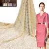 Tela de encaje bordada Primavera/Verano 2021 Nueva tela de lentejuelas Zapatos Bolsos Ropa Vestido de mujer Spot Supply