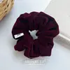 Corbata de Terciopelo Pura Hecha a Mano Dongdaemun de Corea del Sur Textura Corbata de Terciopelo Cuerda para el Cabello Accesorios para el Cabello para Mujeres