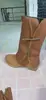 Botas de Caballero Gruesas con Tacón Grueso de Media Pantorrilla con Cremallera Lateral de Gran Tamaño para Mujer, Botas de Cuero Delgadas con Punta Redonda Retro, Estación Independiente