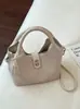 Bolso de Mano Versátil Nuevo de Verano 2026 para Mujer, Bolso Cruzado para el Trabajo, Bolso Cubo de Hombro Único de Moda Casual