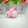 Artesanal Diy4.5Cm Bola de Pelo de Pelúcia Coelho Desenho Animado Acessórios Estilo Antigo Dinastia Han Grampo de Cabelo Grampo de Cabelo Acessórios de Joia Material