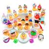 Accesorios DIY Transfronterizos Halloween Navidad Patito Amarillo Accesorios para Coche Banda de Celebridad de Internet Pato Rompevientos Té con Leche Producto Nuevo