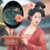 Traje Antigo Hanfu Estilo Tang Modelagem Estilo Antigo Ming Acessórios de Cabelo Flor de Seda para Concubina Imperial Conjunto Bola de Cabelo Feminina Adorno de Cabeça Grampo de Cabelo Saia Cheop