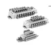 Válvula solenoide SMC de 5 vias, tipo de tubulação direta, modular tipo caixa, tipo 60, série SY3/5/7