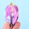 Llavero colgante de acrílico de anime para pareja/mejor amigo, caricatura personalizada, adorno de regalo para mochila de estudiante DIY