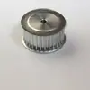 Polea de Distribución de Aleación de Aluminio de Doble Brida Sin Cubo, Bloqueo por Tornillo, Equipo de Automatización para Máquinas de Grabado, Transmisión, Venta al por Mayor