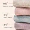 Calcetines de algodón unisex para otoño e invierno, calcetines de vestir de color sólido con doble costura, calcetines de media pantorrilla, versátiles, absorbentes de sudor, transpirables, calcetines casuales al por mayor