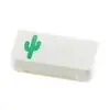 Pastillero dividido de dibujos animados, mini organizador de pastillas, caja de almacenamiento de medicamentos para viajes, pastillero portátil de tres compartimentos