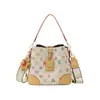 Yue Zi 2026 Otoño Temprano Nuevo Elegante Versátil Casual Simple Bolso de un Hombro Textura Retro Bolso Cubo Bolso Cruzado