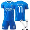 2526 Camiseta de visitante del Real Madrid Número 5 Bellingham Número 7 Cristiano Ronaldo Número 9 Mbappe Número 10 Modric Número 7 Vinicius