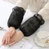 Mangas Cortas de Encaje para Adultos para Otoño e Invierno para Mujeres, Trabajo de Cocina y Oficina, Mangas de Chaqueta Acolchada Resistentes a las Manchas, Mangas Protectoras para Estudiantes