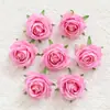 Cabezas de Flores Artificiales de Rosa Corolla de 9 cm al por Mayor para Fotografía, Arreglos Florales, Decoraciones de Paredes y Diseño Floral Transfronterizo