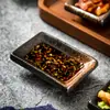 Molheira Japonesa Comercial para Fondue Churrasco Sushi Prato para Mergulhar Doméstico Cerâmica Condimento Petisco Molho Vinagre Sabor Prato Transfronteiriço