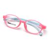 Los fabricantes de Danyang suministran al por mayor monturas de gafas de silicona para niños. Los niños pueden equiparse con monturas de gafas para miopía con luz azul anti-8802