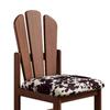 Silla Bola de Diseño Retro Francés para el Hogar Silla de Bolsa Suave Madera Maciza Mesa y Silla de Comedor Silla de Restaurante Silla de Balcón de Hotel Taburete de Maquillaje