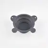 Tazón plegable de silicona para perros, taza de agua portátil, tazón portátil para mascotas, tazón de comida para perros para exteriores, tazón de comida para gatos, anticaída