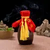 3.5 liang medio jin Jarra de vino Jingdezhen decantador imitación antigua botella de vino pequeña de cerámica botella vacía estilo antiguo creativo set de vino Baijiu 1