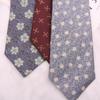 Corbata de mano de 8 cm para hombre, estilo informal, de negocios, con flores, para boda, de poliéster