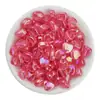 Acrílico Transparente 9mm Cor AB Coração de Pêssego Contas em Atacado Coração em Forma de Coração Material Artesanal Pulseira Acessórios de Joias DIY