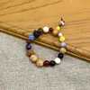 Pulseira Popular de Dezoito Sementes Amuleto da Paz Estilo Hangzhou Lingyin Multi-Tesouro Contas de Bodhi Presente Venda por Atacado Fornecimento Direto do Fabricante