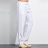 Pantalones de Lino para Hombre Pantalones Casuales de Algodón y Lino Holgados para Hombre Pantalones Rectos de Lino para Hombre de Primavera y Verano Pantalones de Verano Pantalones de Lino para Hombre